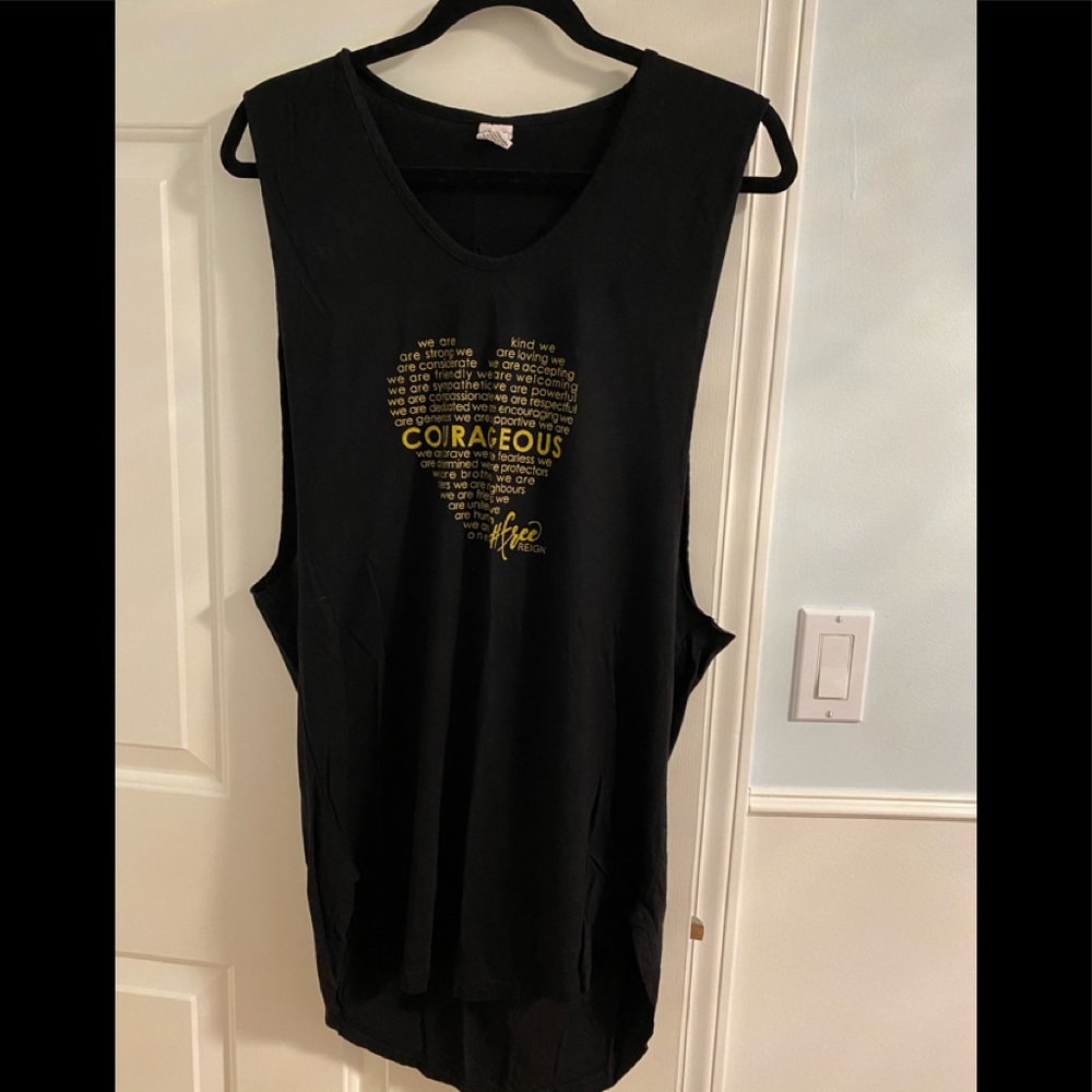 Free Reign made in Canada “ Compassion “ tank top